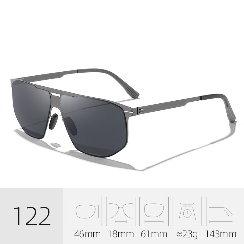Trendy Square Frame Sunglasses Bowlift