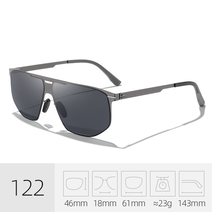 Trendy Square Frame Sunglasses Bowlift