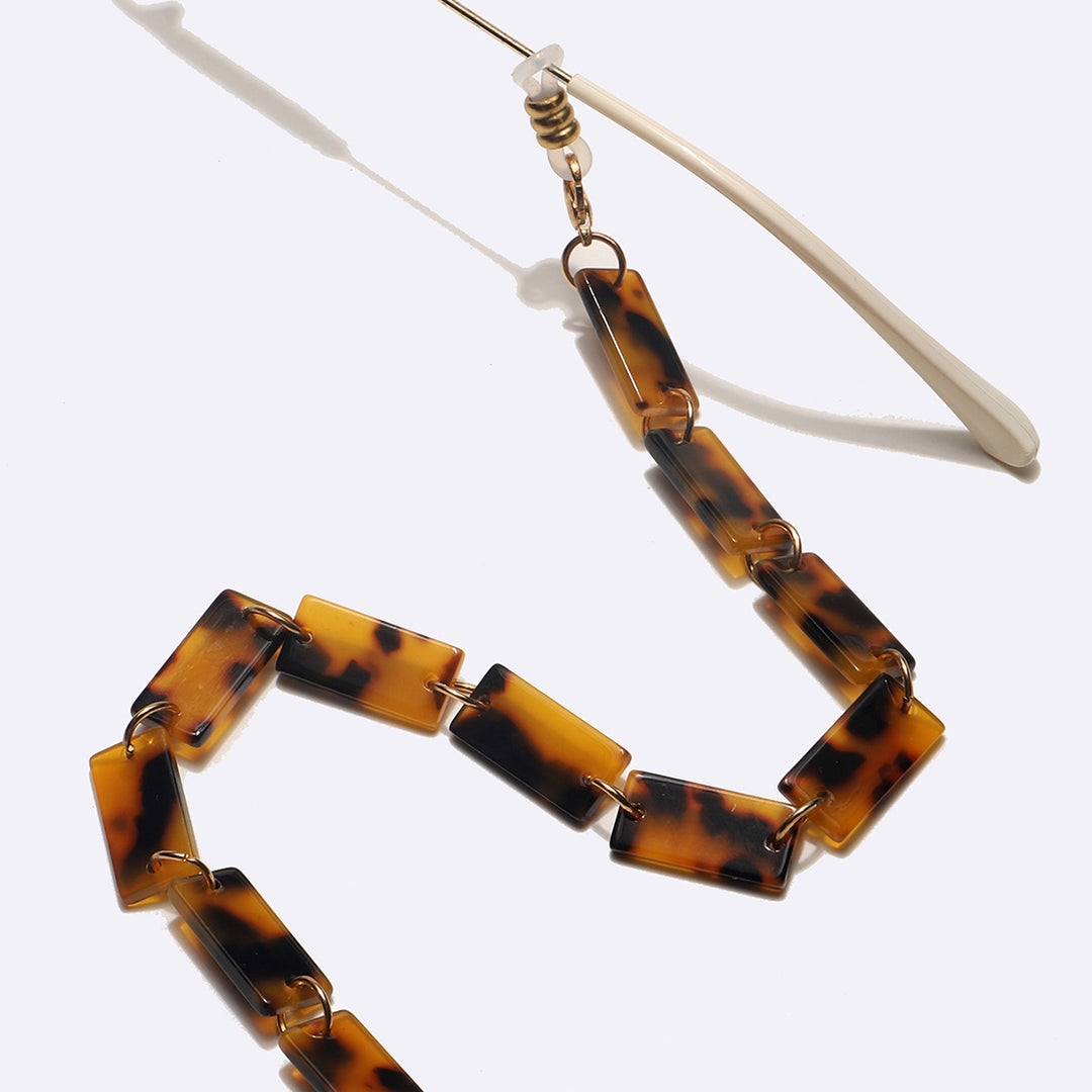 Geometric Eyewear Chain Bowlift
