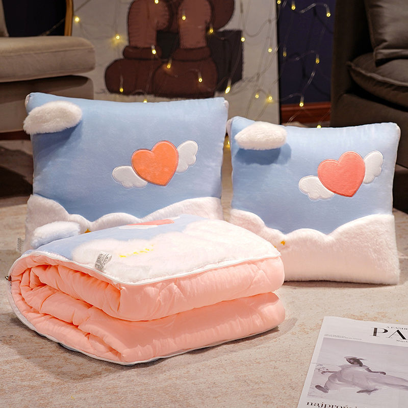 Plush Cushion Set with Cactus Design Bowlift