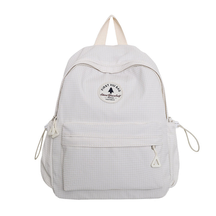Casual Multi-Compartment School Backpack Bowlift