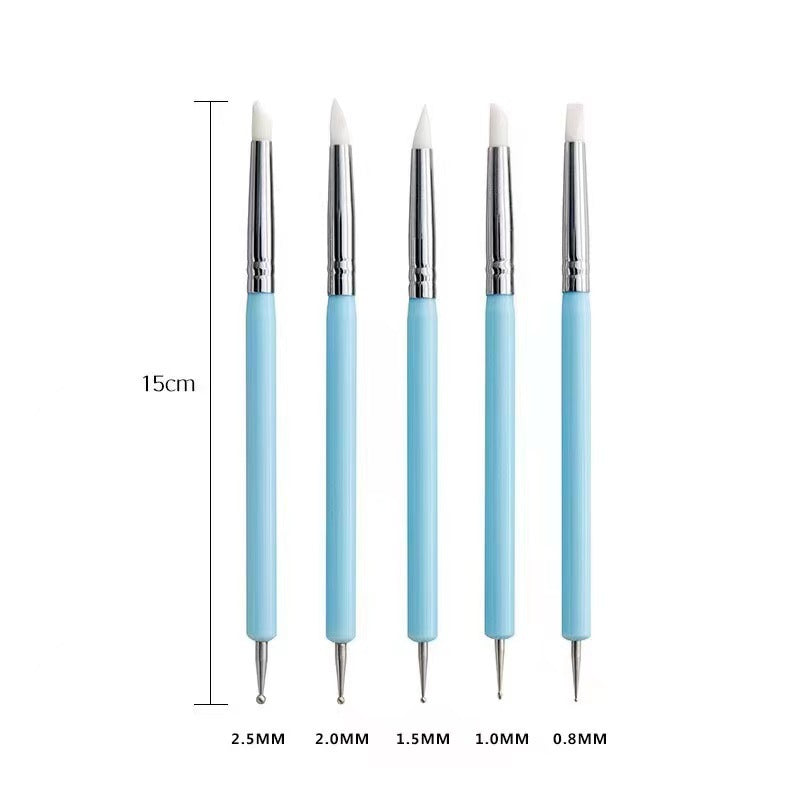 Precision Nail Art Detailing Brush Set Bowlift 1787228377