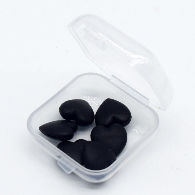 Heart-Shaped Silicone Keychain Holders Bowlift