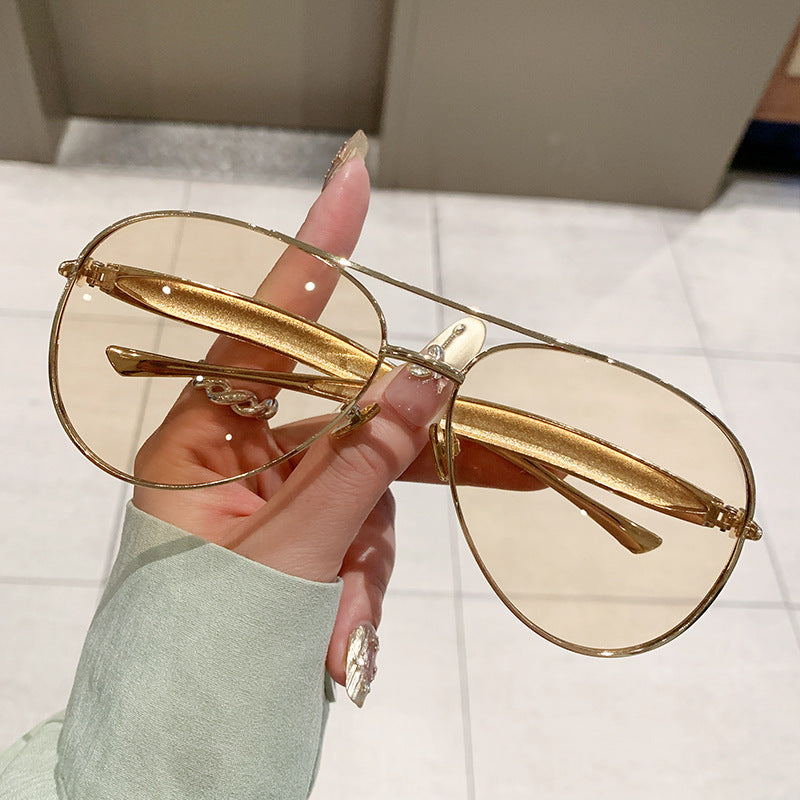 Women exclusive designer glasses with elegant details and high-quality metal frame Bowlift