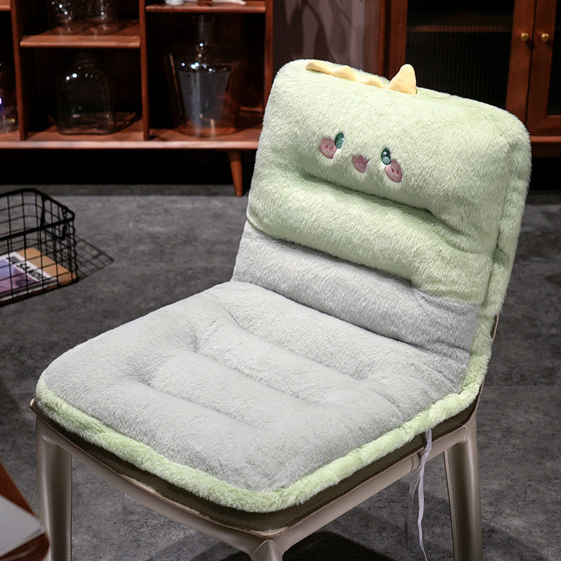 Plush seat cushion with animal design Bowlift