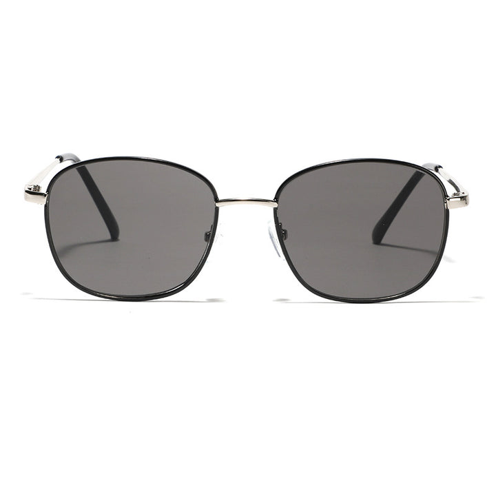 Ladies stylish square sunglasses with elegant metal frame Bowlift