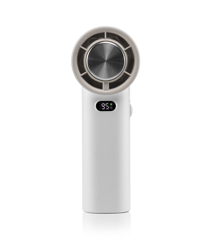 Women Portable Digital High-Speed Hand Fan Bowlift