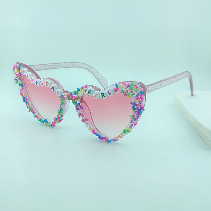 Decorative Birthday-Themed Fashion Sunglasses Bowlift
