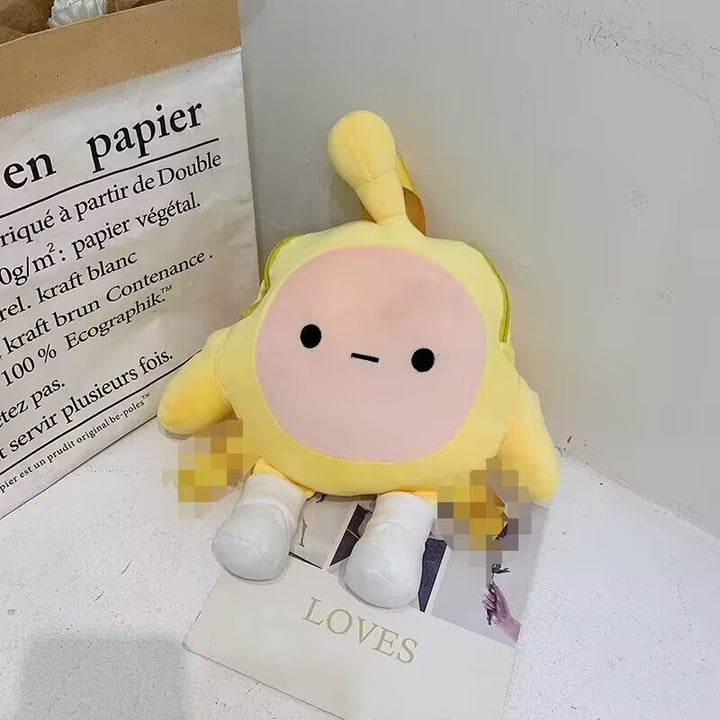 Cute Plush Character Backpack