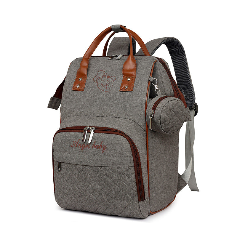 Lightweight Multi-Pocket Diaper Backpack Bowlift