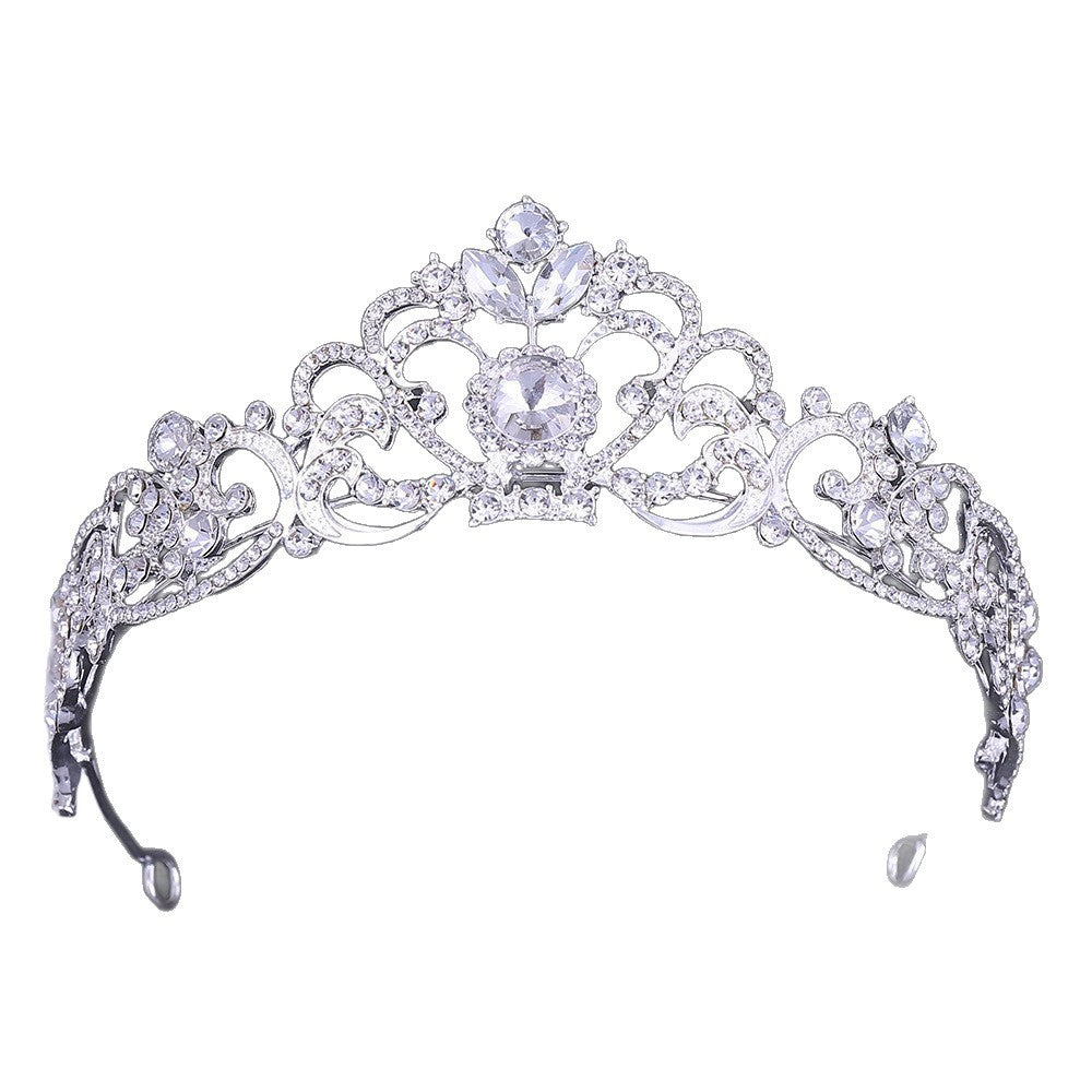 Ladies Crystal Embellished Tiara Bowlift