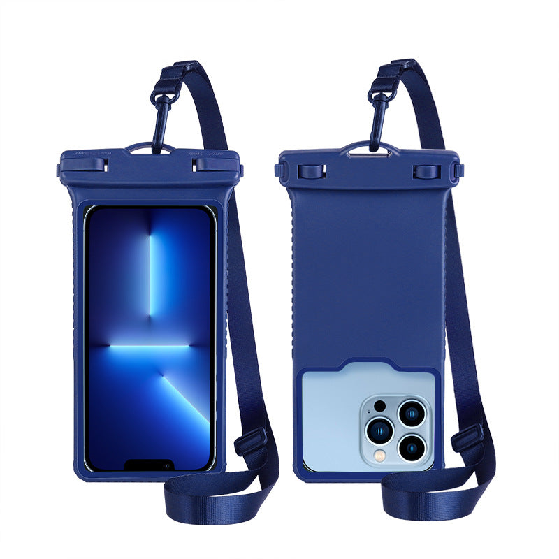 Unisex waterproof smartphone case with adjustable carrying strap Bowlift