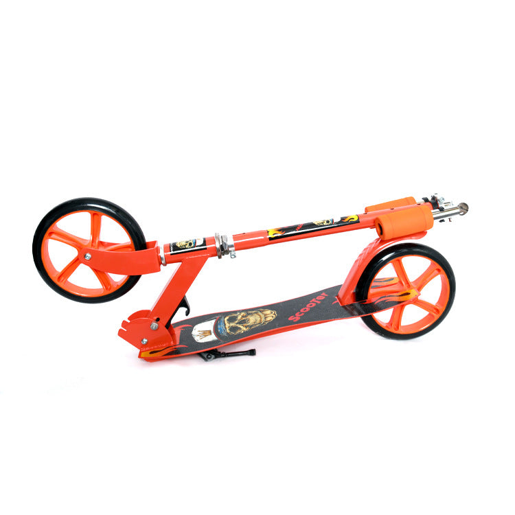 Girl's Adjustable Kick Scooter Bowlift