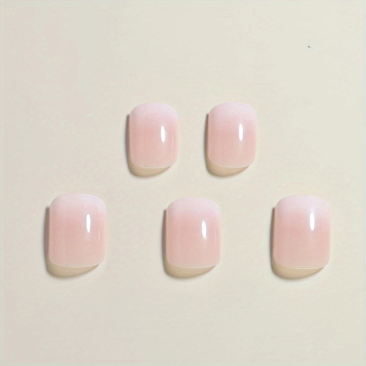 Glossy Press-On Nail Set Bowlift