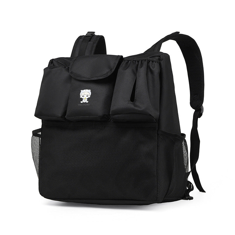 Multi-Pocket Baby Care Backpack Bowlift
