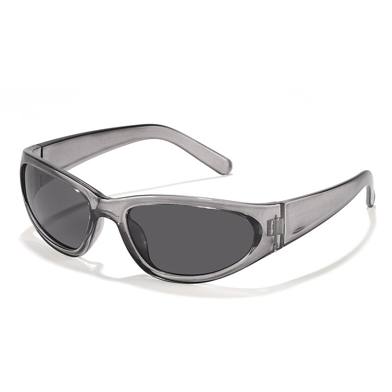 Ladies fashionable sunglasses in futuristic style Bowlift