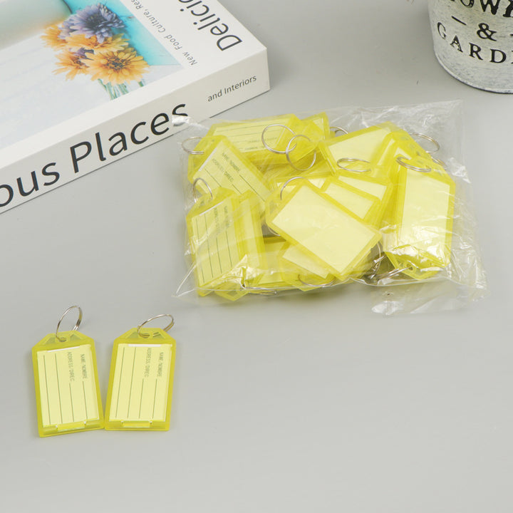 Unisex writable label tags Bowlift