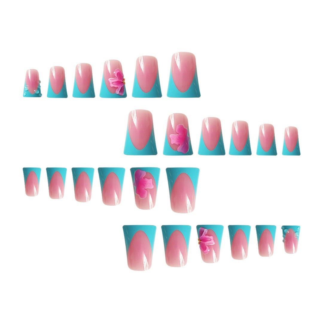 Artistic Floral Nail Art Extensions Bowlift 1787913980