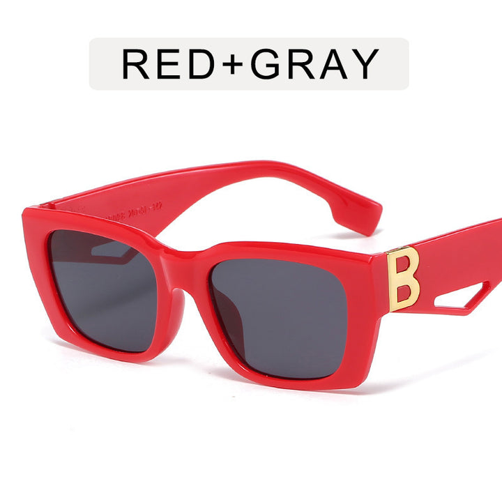 Women’s fashionable geometric sunglasses with unique design elements Bowlift
