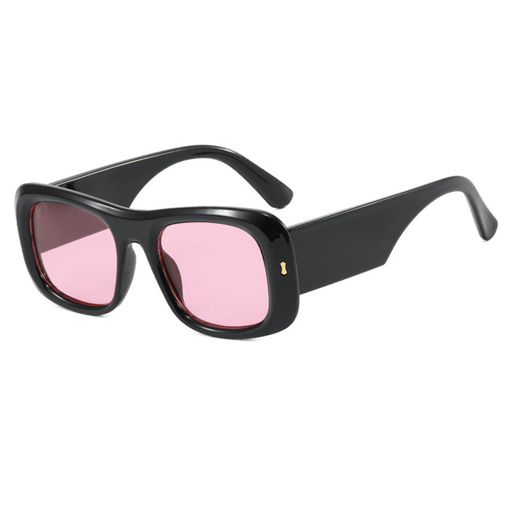 Women's oversized square sunglasses with a wide frame and polarized lenses Bowlift