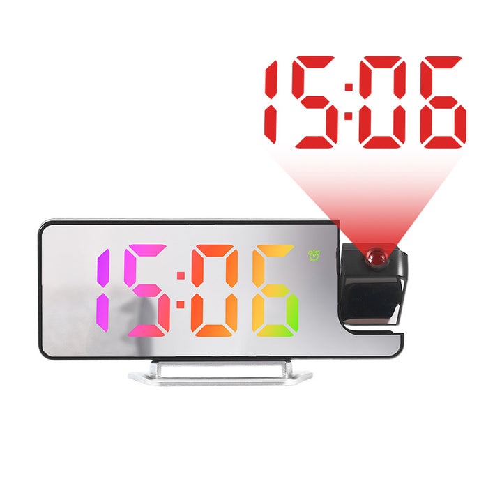 Projection alarm clock with multifunctional LED display Bowlift