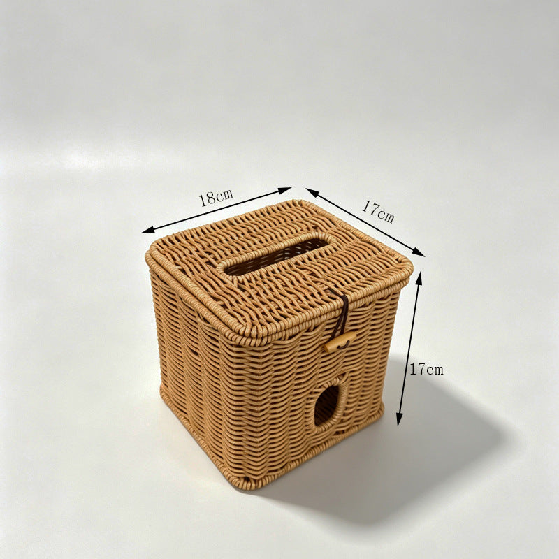 Stylish Woven Storage Box Bowlift