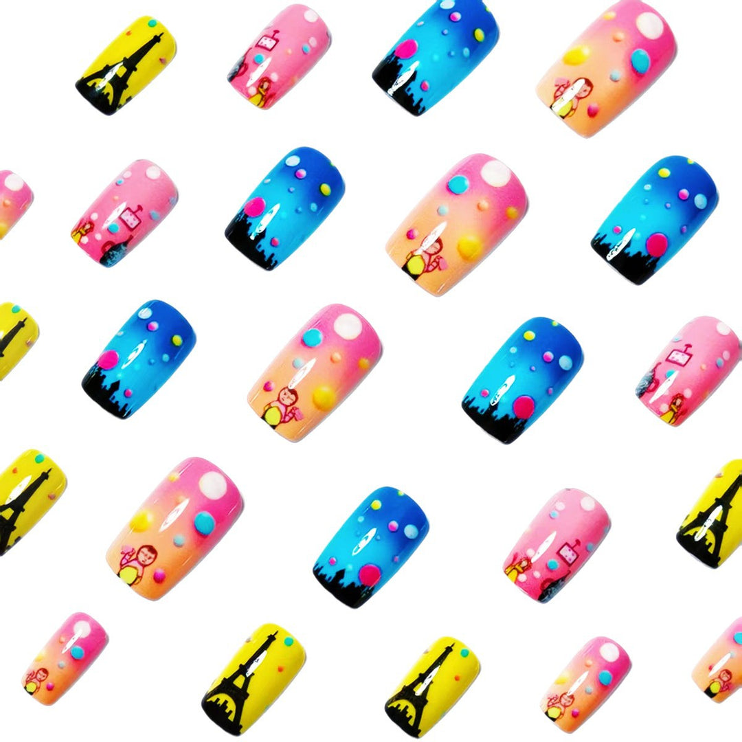 Artistic Scenic Nail Art Bowlift