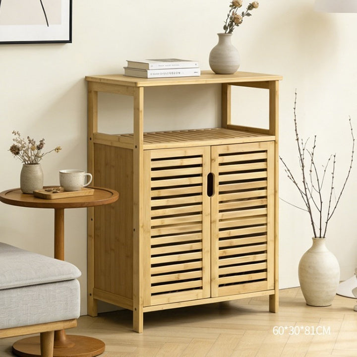 Laundry shelf with baskets Bowlift