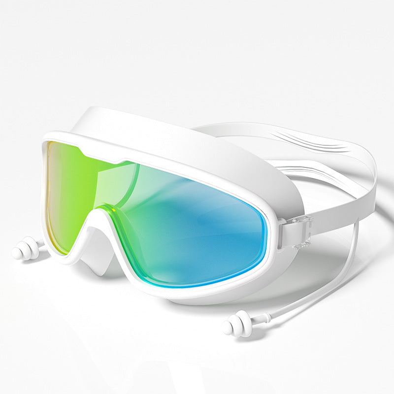 Swim Goggles with Integrated Headphones Bowlift