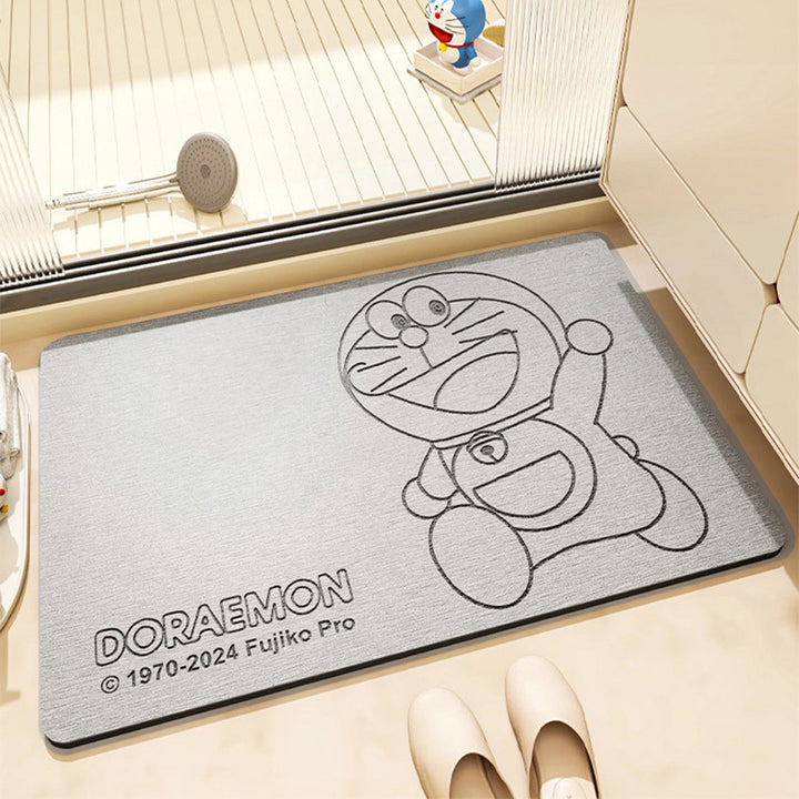 Cartoon Character Bath Rug Bowlift