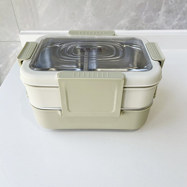 Multi-Layered Leak-Proof Food Storage Container