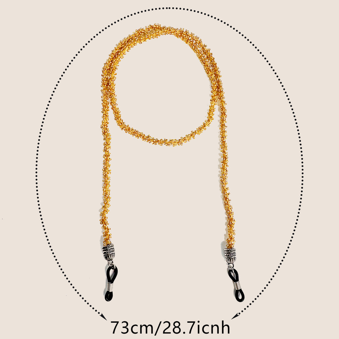 Beaded Eyewear Chain Bowlift