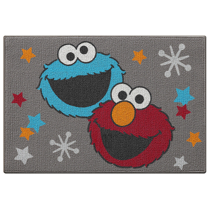 Playful Cartoon Character Area Rug Bowlift