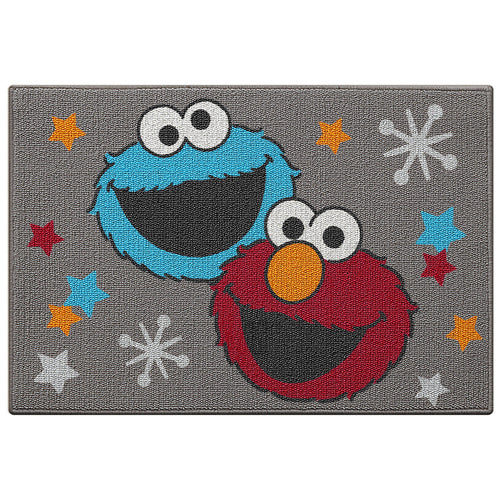 Playful Cartoon Character Area Rug Bowlift