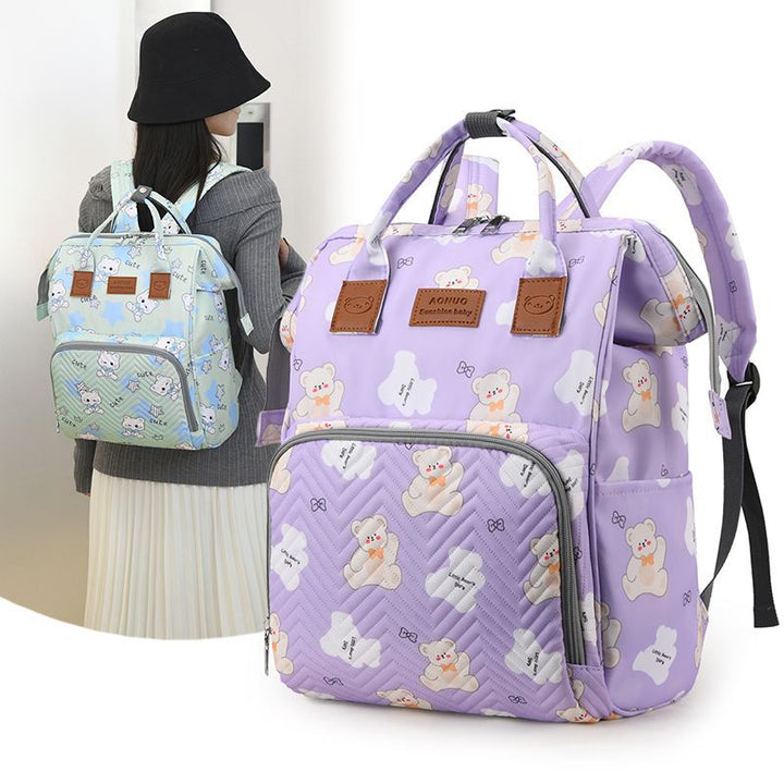 Cute Character Print Baby Backpack Bowlift