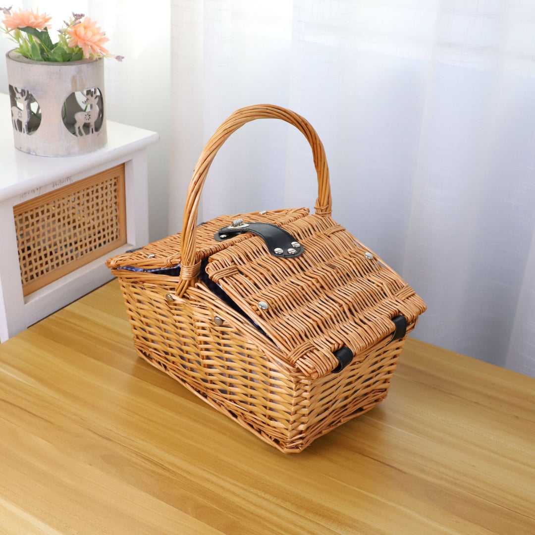 Picnic blanket with waterproof bottom and check pattern Bowlift