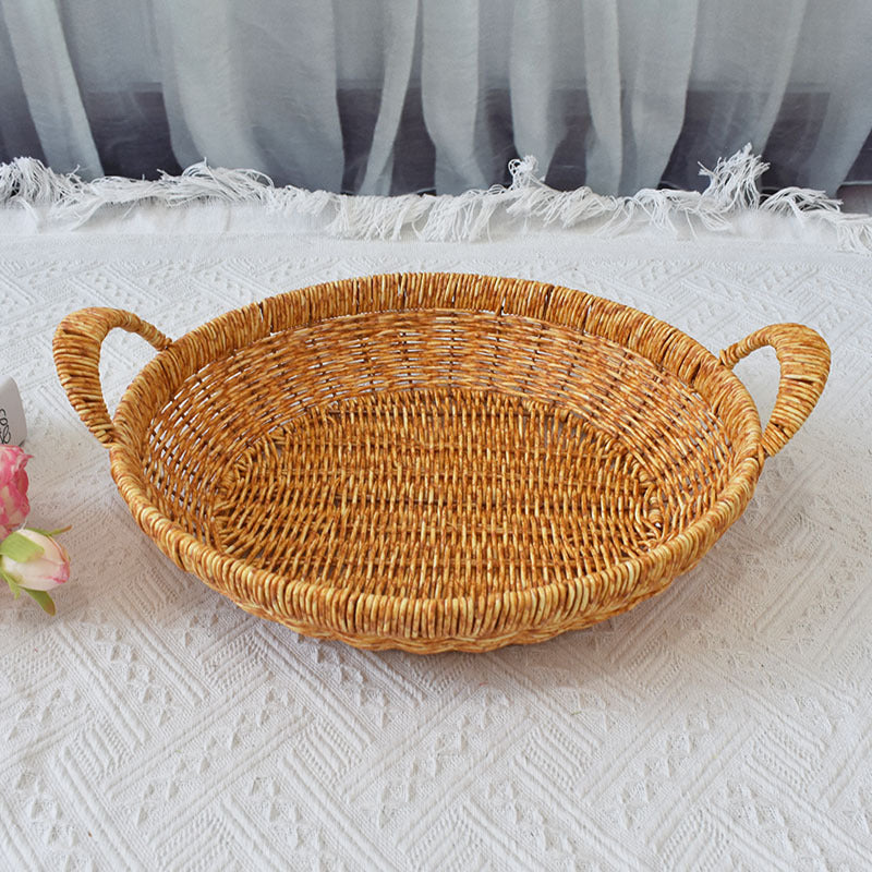 Decorative Handwoven Fruit Basket Bowlift