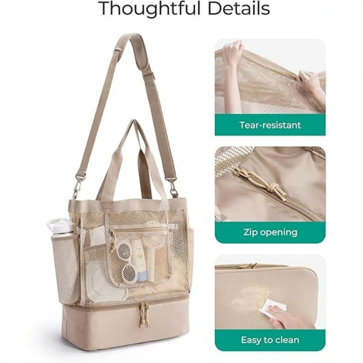 Cooler bag with integrated organizer Bowlift