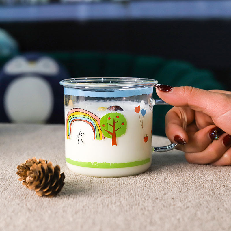 Women’s creative drinking cup with colorful design Bowlift