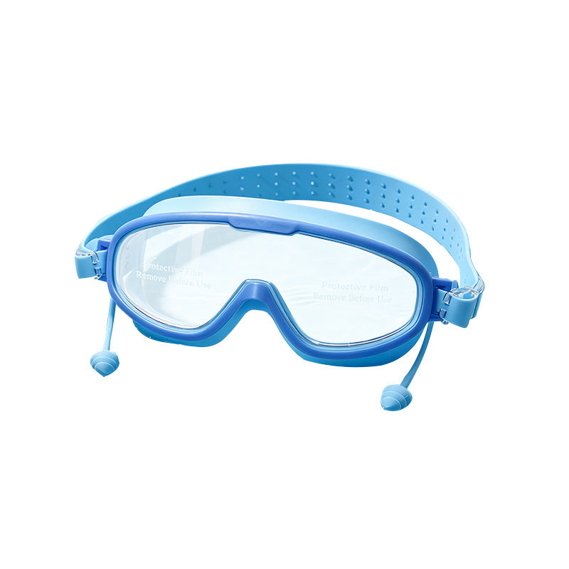 Children's Comfort-Fit Swim Goggles Bowlift