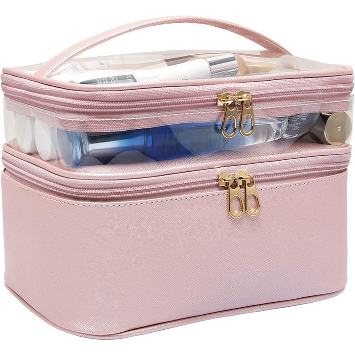 Cosmetic Organizer with Double Compartment Bowlift