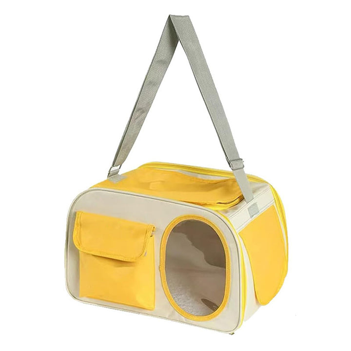 Pet carrier bag with breathable compartments Bowlift