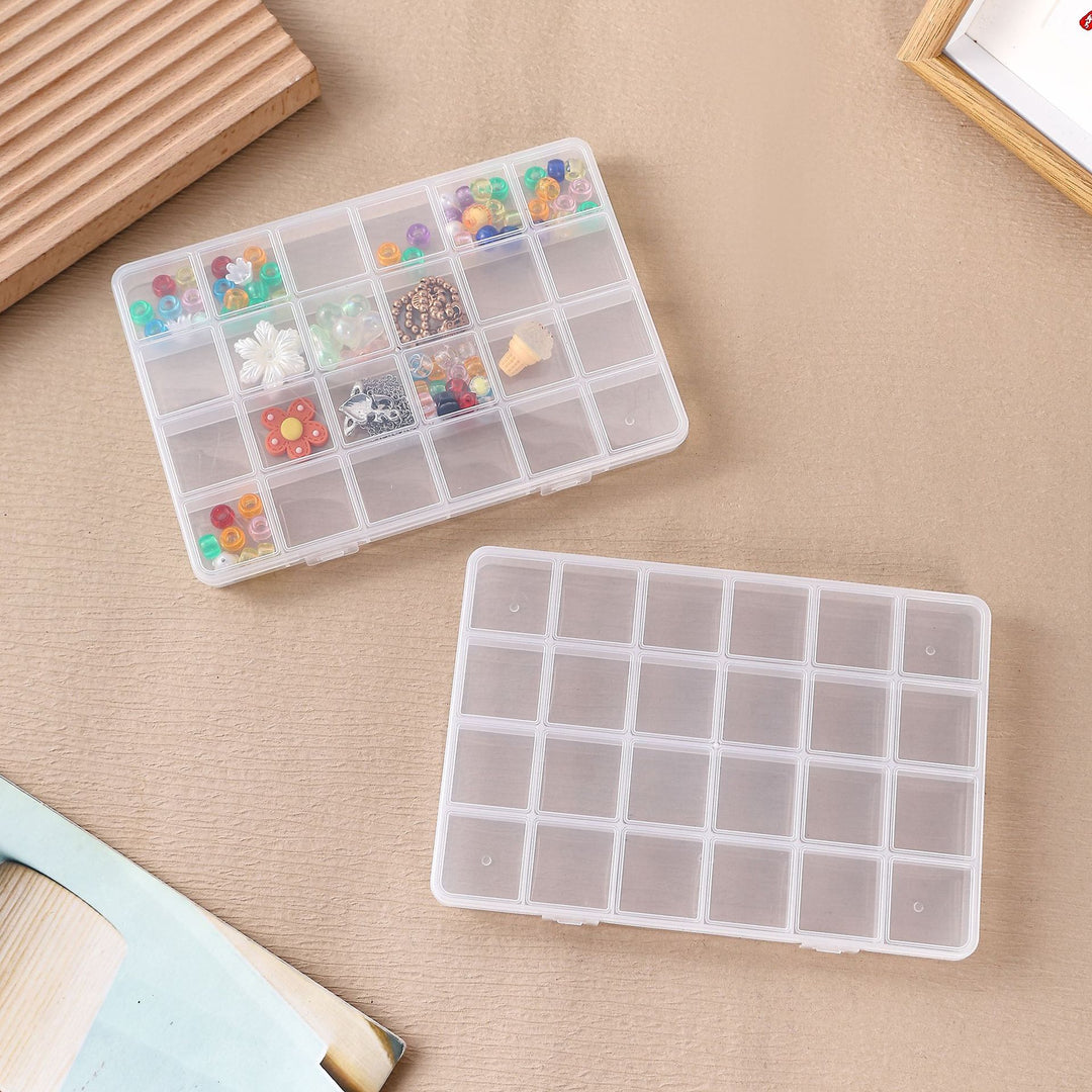 Multi-Section Craft Organizer Box Bowlift