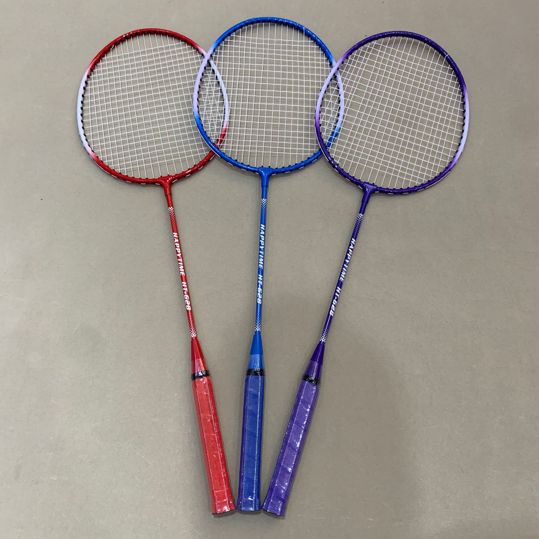 Badminton Racket Set with Multicolored Rackets and Protective Cover Bowlift