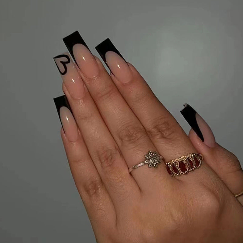 Artistic Long-Lasting Press-On Nail Tips Bowlift