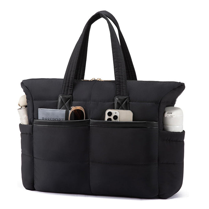 Practical handbag with multiple compartments Bowlift