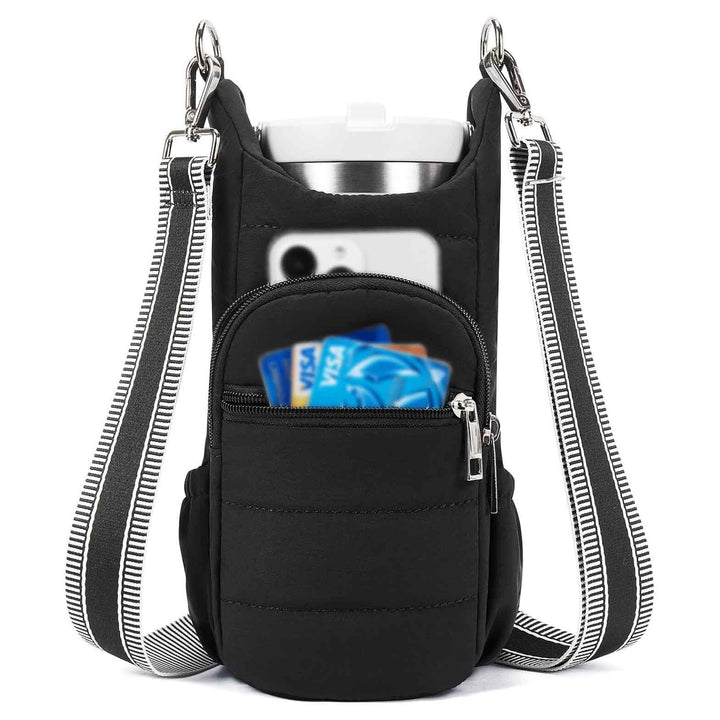 Practical shoulder bag with integrated card pocket Bowlift