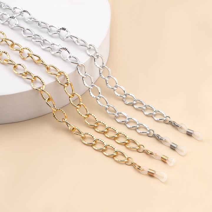 Chunky Metal Eyewear Chain Bowlift