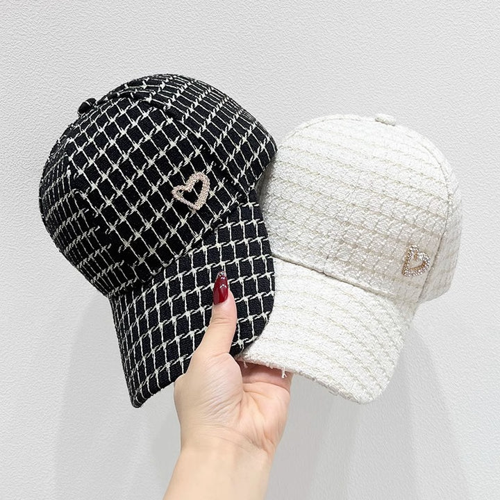 Women's Textured Fabric Baseball Cap Bowlift 1784084142