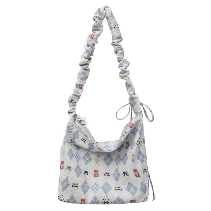 Playful Character-Themed Hobo Bag Bowlift